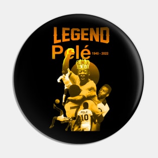 Pelé legend forever Goat Pin