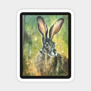 Jumpin' Jack Rabbit Magnet