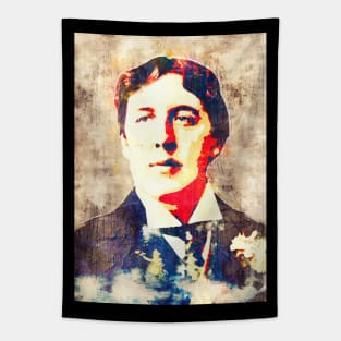 Oscar Wilde Pop Art Tapestry