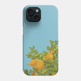 Lemon Tree Pixel Art Phone Case