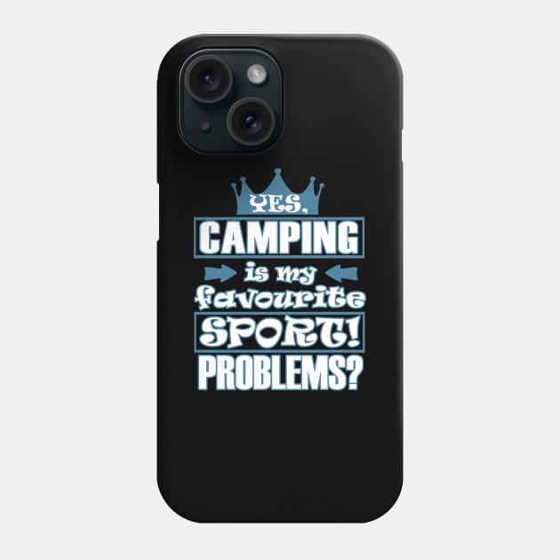 Camping Adventure Campfire Tent Women Phone Case by FindYourFavouriteDesign