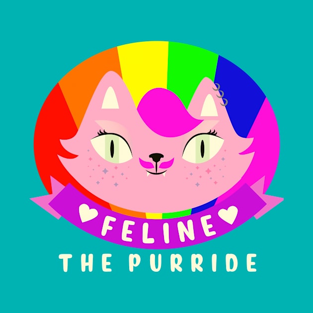 Feline The Purride by Blood Moon Design