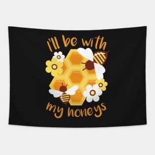 honeycomb, honeycomb shirt, honeycomb gift, honey, bee, bee shirt, bees, bees shirt Tapestry