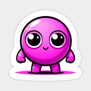 CUTE PINK PEA (ERVILHA ROSA FOFA) Magnet