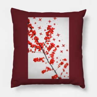 Christmas Berries Pillow