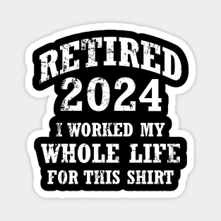 Retired 2022 Retirement Humor Funny Magnet
