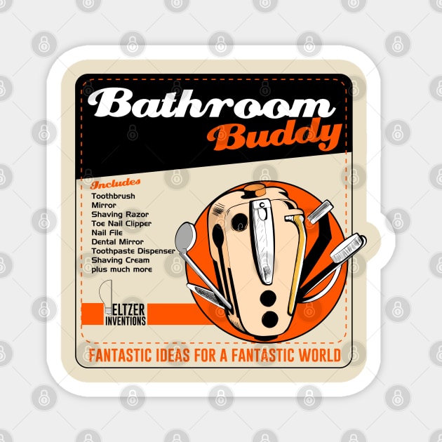 Peltzer Inventions Bathroom Buddy - Gremlins - Magnet | TeePublic