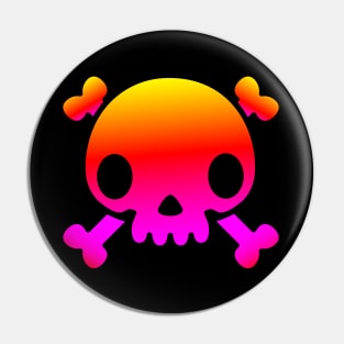 Skull (color) Pin
