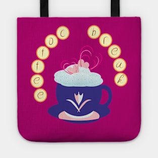 Coffee and cream Tote