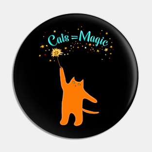 Magic cat Pin