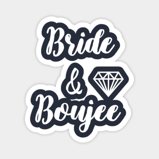 Bachelorette Party Squad - Bach Boozy Boozie Bride & Boujee Magnet