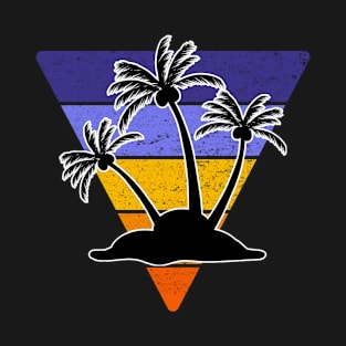 Colorful, Tropical Design for People Who Love the Beach T-Shirt