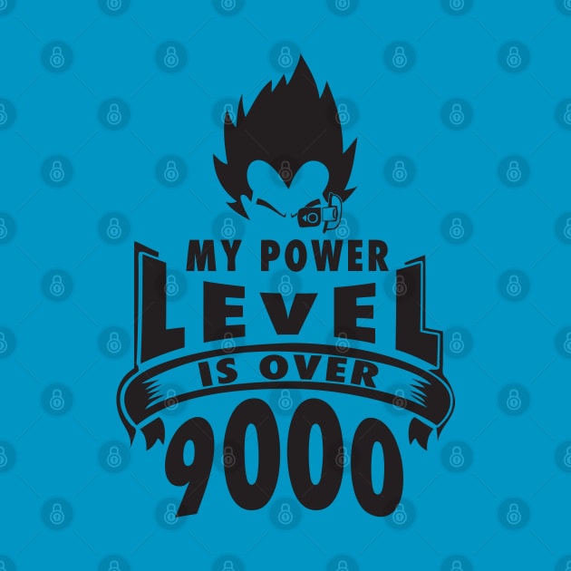 Vegeta Power Level by wookiemike