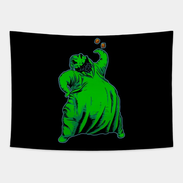 Oogie Boogie Tapestry by Black Snow Comics