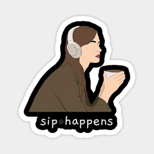 Sip Happens Smoothie Magnet