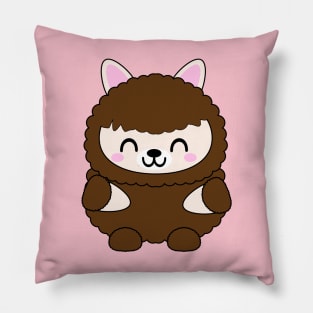 Kawaii Baby Llama Pillow