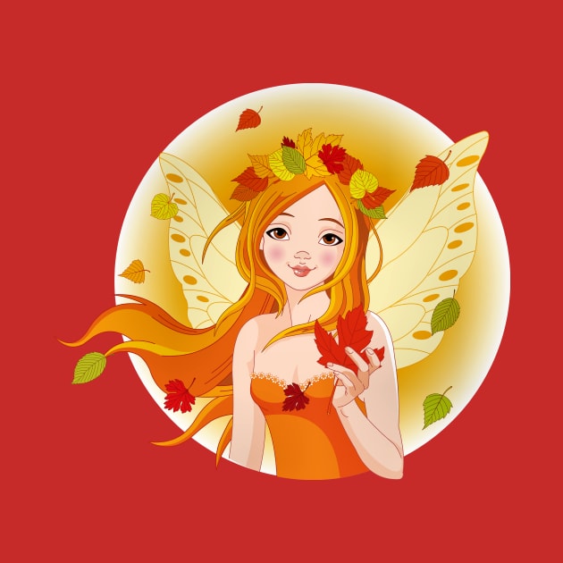 Autumn Fairy by angelwhispers