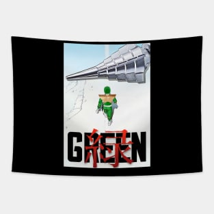 Green Ranger Akira Tapestry