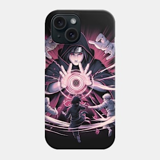 Itachi casting genjutsu 2nd edition Phone Case