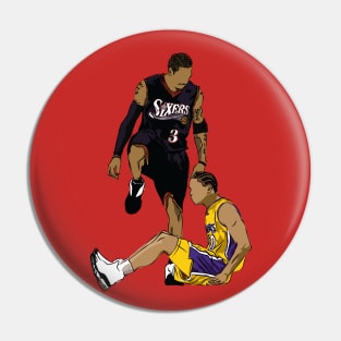 Allen Iverson Step Over Sketch Pin