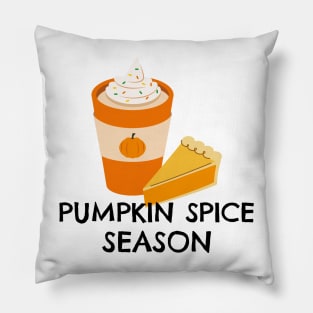 Pumpkin Spice and Everything Nice - Festive Fall Season Design To Show Your Love For Autumn Pillow