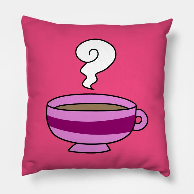 Pink Teacup Pillow by saradaboru