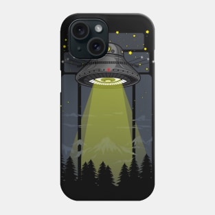 Flying Saucer UFO Phone Case