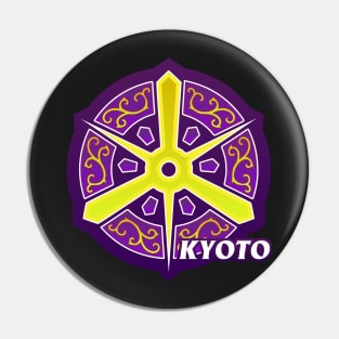 Kyoto Municipality Japanese Symbol Pin