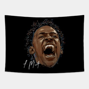 Ja Morant Memphis Scream Tapestry