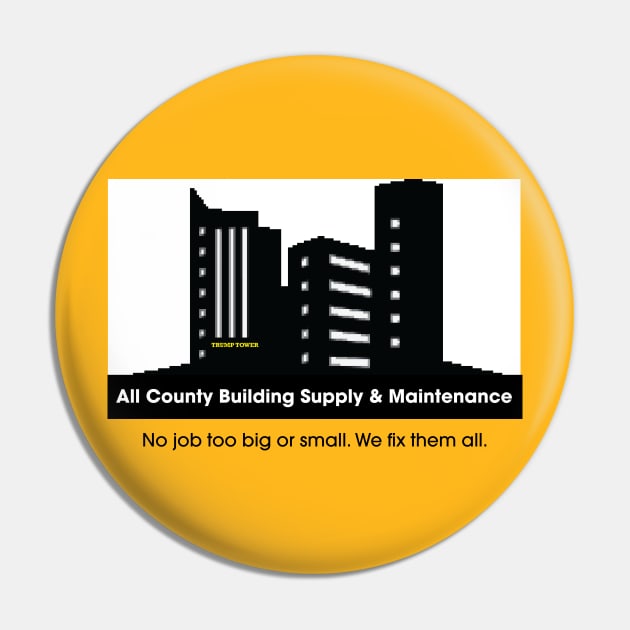 All County Building Supply & Maintenance Pin by SunkenMineRailroad