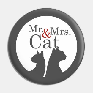 Mr & Mrs Cat Pin