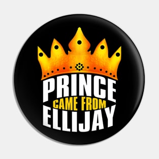 Prince Came From Ellijay, Ellijay Georgia Pin