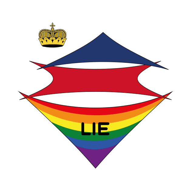 Liechtenstein  pride flag by Pride_Art