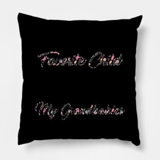 Grandbabies Are My Favorite Funny Grandma Mother's Day Pillow