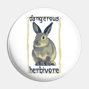 Dangerous Herbivore Pin