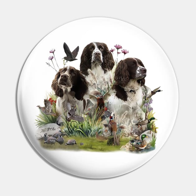 English Springer Spaniels Pin by German Wirehaired Pointer 