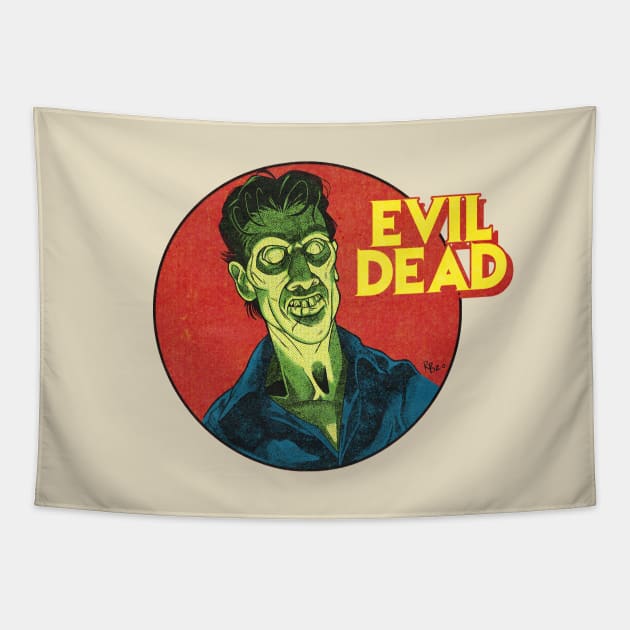 Evil Dead Tapestry by RyanButtonIllustrations