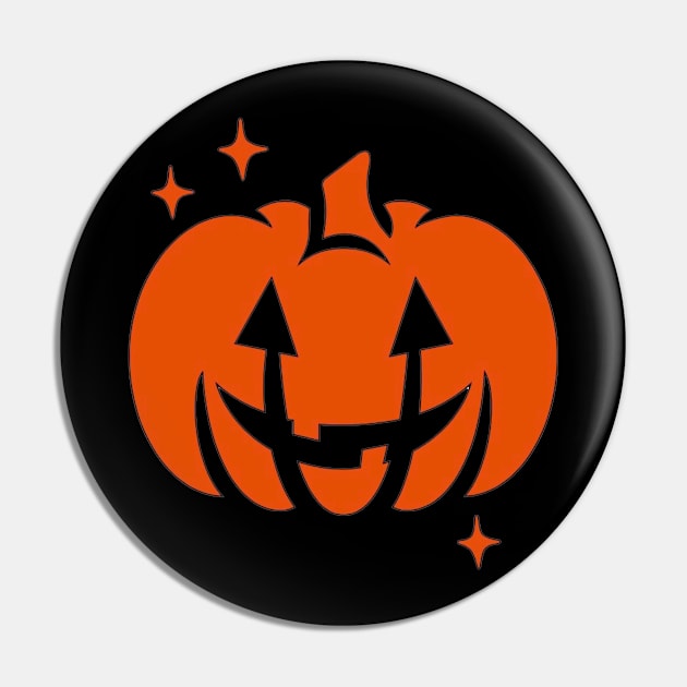 Jack o lantern Pin by Penny Lane Designs Co.