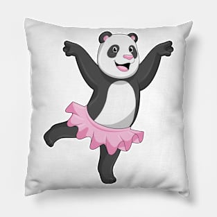 Panda as Ballerina at Ballet Pillow