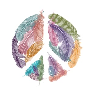 Peace Feathers T-Shirt