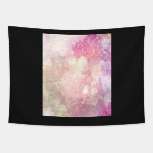 Pink,Cream and Purple Galaxy Marble Effect Design Tapestry