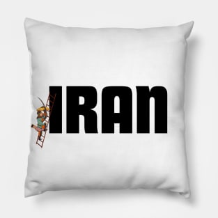 LOVE IRAN - Persian (iran) design Pillow