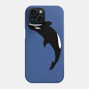 Killer whale diving Phone Case