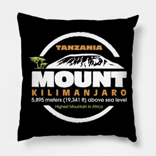 Mount Kilimanjaro Pillow