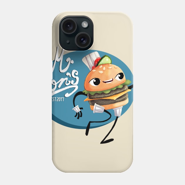 M. Yons Plain Phone Case by Mechpilot