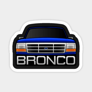 Ford Bronco Blue Obs Magnet