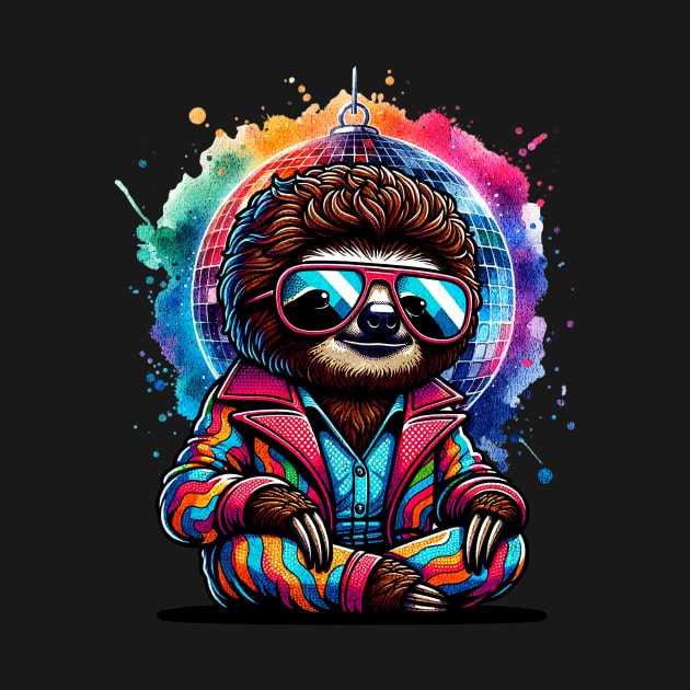 Disco Sloth by The Jumping Cart