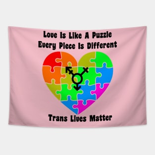 Love Is Like A Puzzle Tapestry