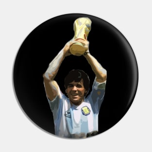 Maradona Campeon Pin