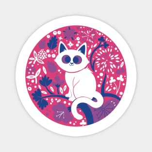 Bisexual Pride Cat Magnet